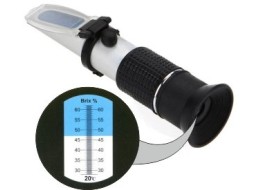 Refraktometer univerzálny pre ovocné koncentráty (šťavy, sirupy, džemy atď.) AT 32 SIXTOL