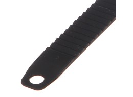 Upínací pásik pre nosič kol na ťažné zariadenie, dĺžka 27cm, čierny - náhradný diel