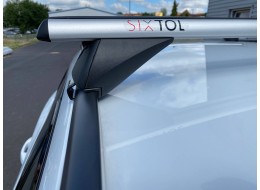 Hliníkový priečny nosník so zámkom ROOF RACK IN 1, 120 cm, nosnosť 90 kg
