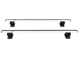 Hliníkový priečny nosník so zámkom ROOF RACK FIX 1, 120cm, nosnosť 90kg