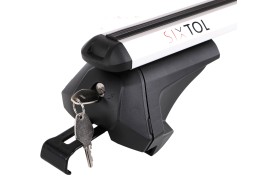 Hliníkový priečny nosník so zámkom ROOF RACK IN PRO, 120 cm, nosnosť 90 kg