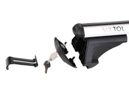 Hliníkový priečny nosník so zámkom ROOF RACK IN PRO, 120 cm, nosnosť 90 kg