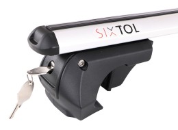 Hliníkový priečny nosník so zámkom ROOF RACK PRO, 120 cm, nosnosť 90 kg