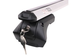 Hliníkový priečny nosník so zámkom ROOF RACK PRO, 120 cm, nosnosť 90 kg