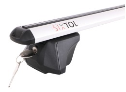 Hliníkový priečny nosník so zámkom ROOF RACK FIX PRO, 120 cm, nosnosť 90 kg