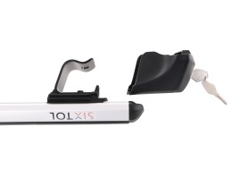 Hliníkový priečny nosník so zámkom ROOF RACK FIX PRO, 120 cm, nosnosť 90 kg
