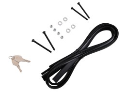 Hliníkový priečny nosník so zámkom ROOF RACK FIX PRO, 120 cm, nosnosť 90 kg