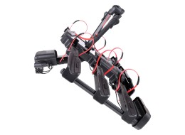 Nosič bicyklov na ťažné zariadenie E-BIKE 3 PREMIUM - 3 elektrobicykle, nosnosť 60 kg, skladací