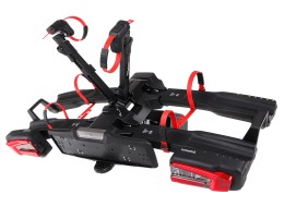 Nosič bicyklov na ťažné zariadenie E-BIKE 2 PRO - 2 elektrobicykle, nosnosť 60 kg, skladací