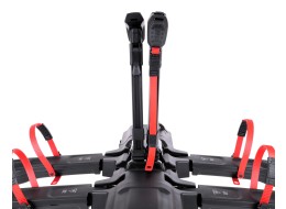 Nosič bicyklov na ťažné zariadenie E-BIKE 3 PRO - 3 elektrobicykle, nosnosť 60 kg, skladací