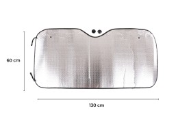 Slnečná clona na predné okno auta CAR SUNSHADE 5, 130 x 60 cm