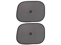 Slnečná clona s prísavkou na bočné okno auta CAR SUNSHADE SET 7, 44 x 36 cm, 2 ks