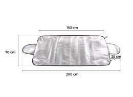 Clona proti námraze, snehu a slnku CAR SNOW COVER 1, 200 x 70 cm