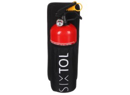 Držiak 1 kg hasiaceho prístroja do auta na suchý zips CAR FIRE 1