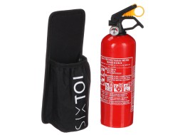 Držiak 1 kg hasiaceho prístroja do auta na suchý zips CAR FIRE 1