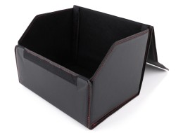Organizér do kufra auta CAR COMPACT LEATHER M, 1 priehradka, skladací, s vekom SIXTOL