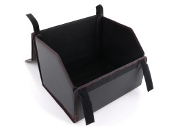 Organizér do kufra auta CAR COMPACT LEATHER M, 1 priehradka, skladací, s vekom SIXTOL