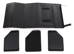 Organizér do kufra auta CAR COMPACT LEATHER L, 2 přihrádky, skládací, s víkem