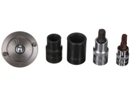 Stláčač piestov bŕzd MECHANIC BRAKE SET BLACK 50, sada 50 ks