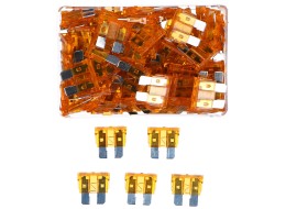 Sada nožových automobilových poistiek MECHANIC FUSE SET 5A, 100 ks