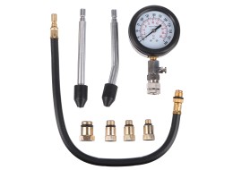 Sada na testovanie kompresie benzínových motorov MECHANIC ENGINE TESTER 8, 0-20 bar, 8 ks