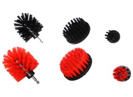 Sada kartáčov na vŕtačku na čistenie auta CAR DETAILING DRILL BRUSH 6, 6 ks