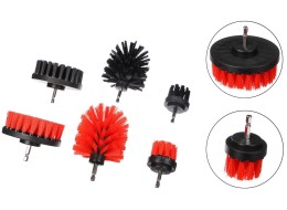 Sada kartáčov na vŕtačku na čistenie auta CAR DETAILING DRILL BRUSH 6, 6 ks
