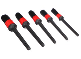 Sada mäkkých precíznych štetcov na čistenie auta CAR DETAILING BRUSH 5 SOFT, 5 ks