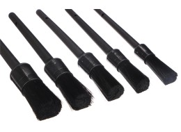 Sada tvrdých precíznych štetcov na čistenie auta CAR DETAILING BRUSH 5 HARD, 5 ks