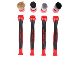 Sada precíznych štetcov s vymeniteľnými nástavcami na čistenie auta CAR DETAILING BRUSH 4