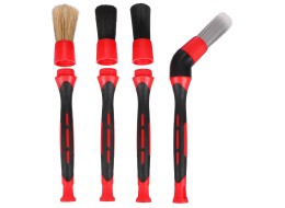 Sada precíznych štetcov s vymeniteľnými nástavcami na čistenie auta CAR DETAILING BRUSH 4