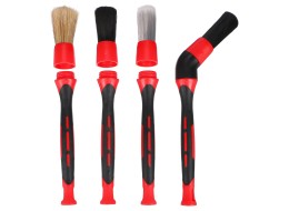 Sada precíznych štetcov s vymeniteľnými nástavcami na čistenie auta CAR DETAILING BRUSH 4