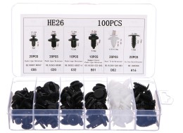 Sada spon, príchytiek a kolíkov pre čalúnenie vozidiel MECHNIC TRIM CLIP SET 100