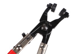 Kliešte na jednoduché samosvorné hadicové spony, zahnuté MECHANIC HOSE CLAMP 6