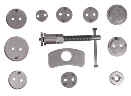 Stlačovač brzdových piestov MECHANIC BRAKE SET BLACK 12, sada 12 ks