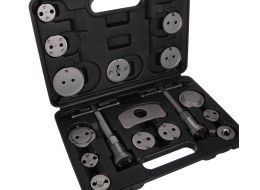 Stlačovač brzdových piestov MECHANIC BRAKE SET BLACK 18, sada 18 ks