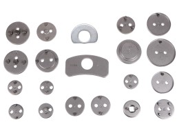 Stlačovač brzdových piestov MECHANIC BRAKE SET BLACK 22, sada 22 ks
