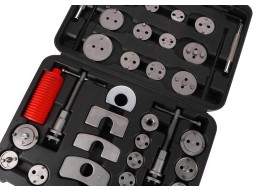 Stláčač brzdových piestov MECHANIC BRAKE SET BLACK 35, sada 35 ks
