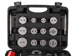 Stláčač brzdových piestov MECHANIC BRAKE SET BLACK 35, sada 35 ks
