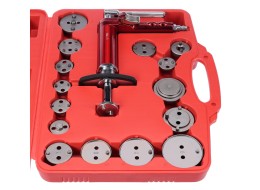 Pneumatický stláčač brzdových piestov MECHANIC BRAKE SET PNEU 16, sada 16 ks