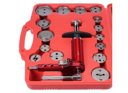 Pneumatický stláčač brzdových piestov MECHANIC BRAKE SET PNEU 16, sada 16 ks