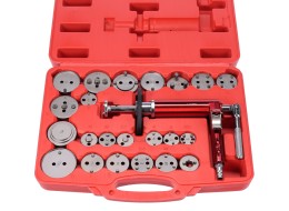 Pneumatický stláčač brzdových piestov MECHANIC BRAKE SET PNEU 23, sada 23 ks