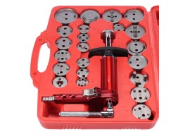 Pneumatický stláčač brzdových piestov MECHANIC BRAKE SET PNEU 23, sada 23 ks