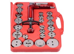 Pneumatický stláčač brzdových piestov MECHANIC BRAKE SET PNEU 23, sada 23 ks