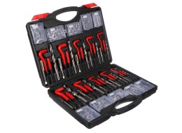 Súprava na opravu závitov MECHANIC THREAD SET 261, M5 - M12, 1/4UNC-1/2UNC, 261 ks