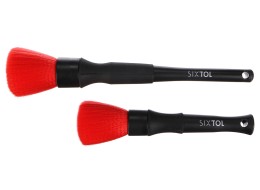 Sada precíznych štetcov na čistenie auta CAR DETAILING BRUSH 2 BASIC, 2 ks
