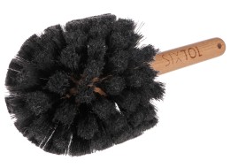 Guľatý kartáč na čistenie rámu bicykla alebo motorky CAR DETAILING WOOD BRUSH 1