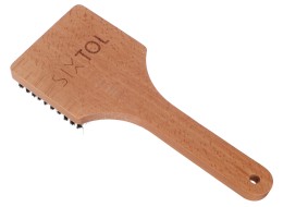 Plochý kartáč na čistenie plášťa pneumatik bicykla CAR DETAILING WOOD BRUSH 4