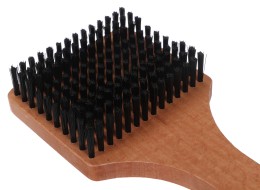 Plochý kartáč na čistenie plášťa pneumatik bicykla CAR DETAILING WOOD BRUSH 4