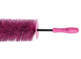 Kefa na čistenie diskov kol auta CAR DETAILING TIRE BRUSH PINK